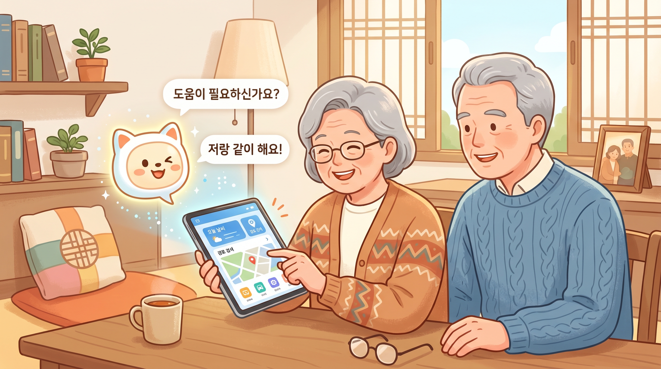 AI 컴쌤 - 노년층을 위한 범용 Gen AI 웹브라우징 어시스턴트