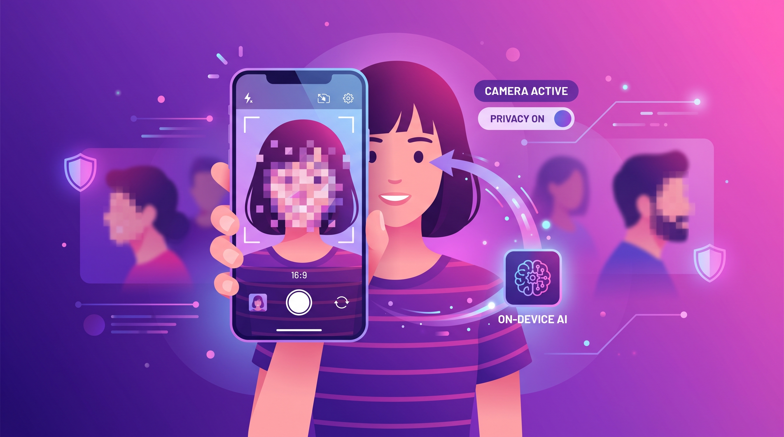 Pocket Mosaic - 온디바이스 실시간 모자이크 앱